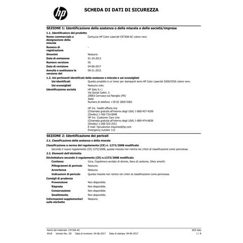 Toner 645A HP nero  C9730A